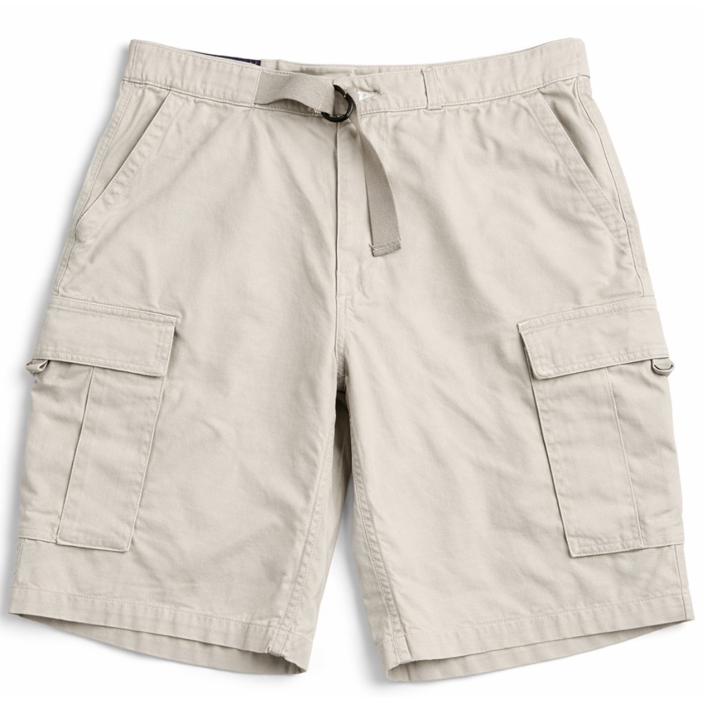 Nautica Cargo Shorts Mens 34 New With Tags Beige Utility Casual Shorts
